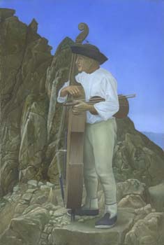 musikant_im_gebirge